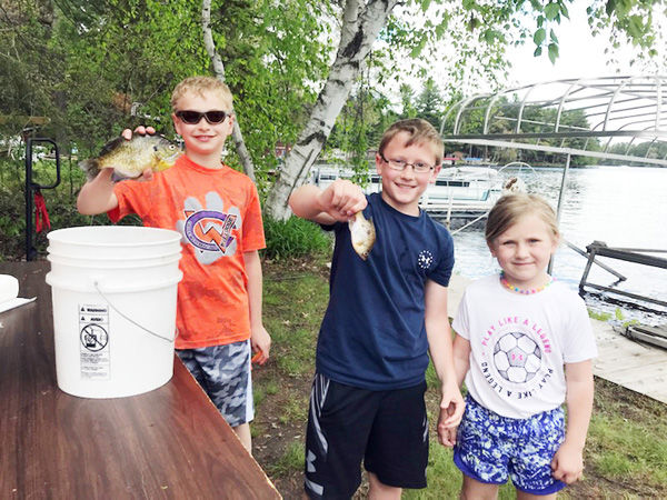 Bluegill fishing contest